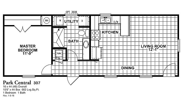 Metro / Park Central 307P Layout 101431