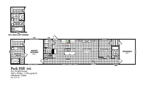 Metro / Park Hill 342 Layout 101483