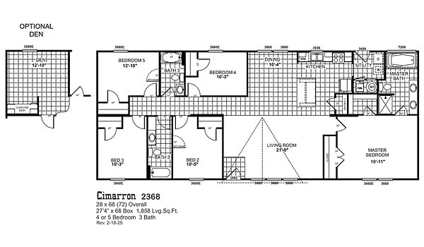 Acorn / Cimarron 2368 Layout 123368