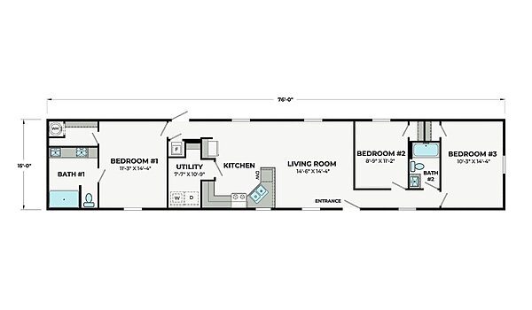 Meridian Summit / Overlook 16763B Layout 135231