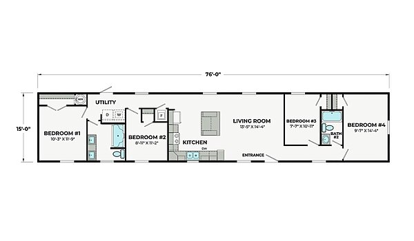 Meridian Summit / Ridgeline 16764F Layout 135245