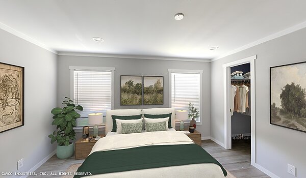 Canopy / Walnut 28543P Bedroom 136151