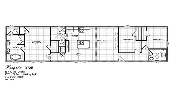 Diamond Series / Marquise D72E Layout 100425