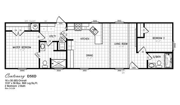 Diamond Series / Centenary D56D Layout 100522