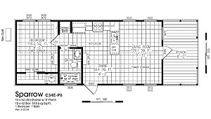 Smart Cottage / Sparrow C34EP8 Layout 100578