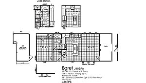 Smart Cottage / Egret J40EP8 J44EP8 Layout 100582