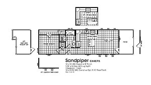 Smart Cottage / Sandpiper C44EP8 Layout 100584