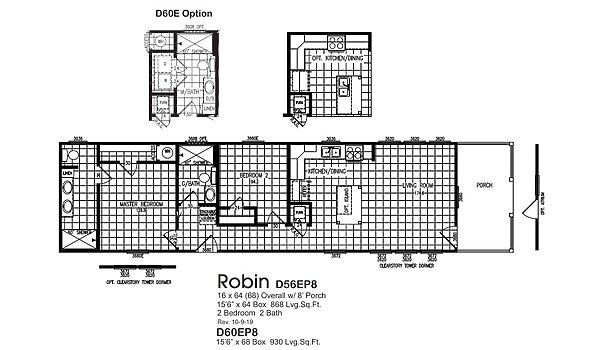 Smart Cottage / Robin D56EP8 D60EP8 Layout 100615