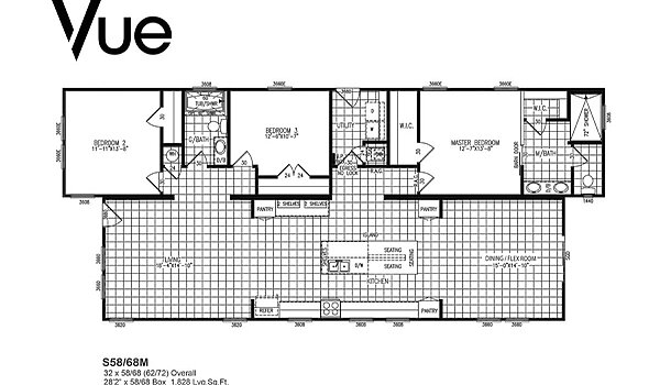 Gold Medal / Vue S58-68M Layout 100724