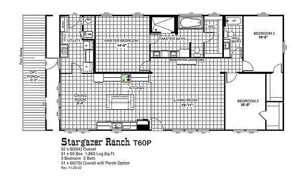 Gold Medal / Stargazer Ranch T60P Layout 100762