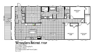 Gold Medal / Wranglers Retreat T70P Layout 100896