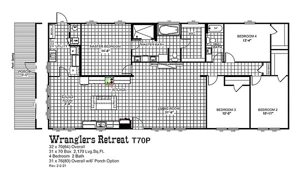 Gold Medal / Wranglers Retreat T70P Layout 100896