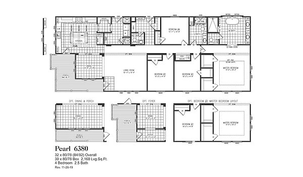 Gold Medal / Pearl 6380 Layout 100989