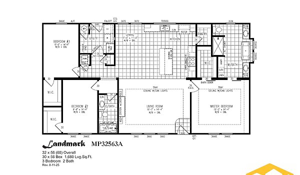Meridian Prime Series / Landmark 440MP32563A Layout 133987