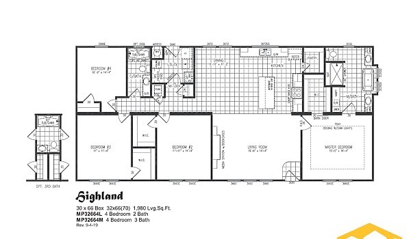 Meridian Prime Series / Highland 440MP32664M Layout 134016