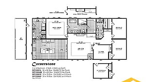 Meridian Prime Series / Cornerstone 440MP32683L Layout 134023