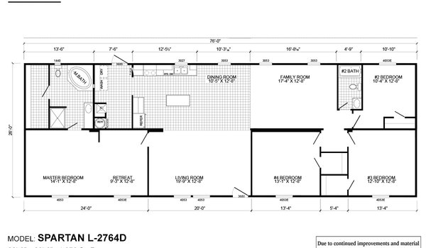 Runner Series / Spartan L-2764D Layout 18496