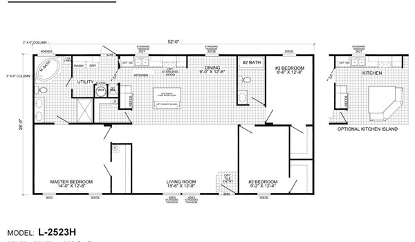 Deluxe Drywall / Silverado L-2523H Layout 22640