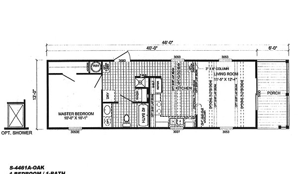 Runner Series / S-4461A-Oak Layout 44802