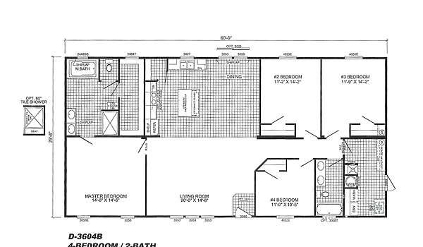 Deluxe Drywall / Tundra D-3604B Layout 67185