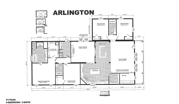 Plantation Series / Arlington P-7764A Layout 67184