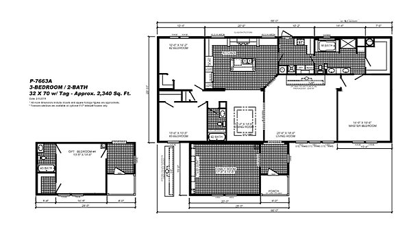 Plantation Series / Biltmore P-7663A Layout 67183