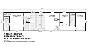 Runner Series / Dash 3 X-5663D Layout 102030