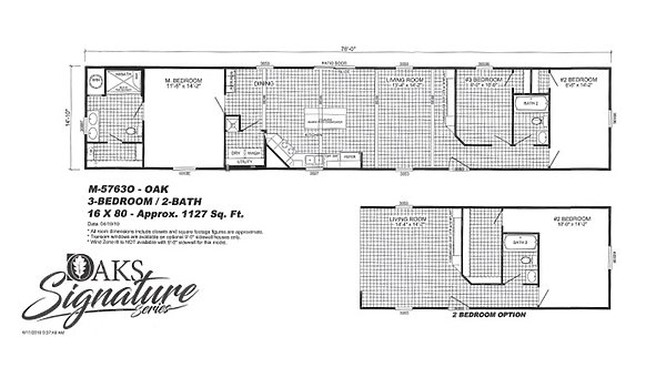 Signature Oaks / Naples M-5763O Layout 67202