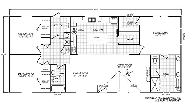 Palm Harbor Elite / PE28603F Layout 130949