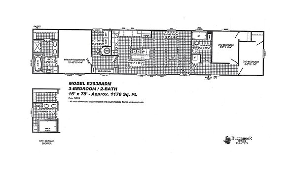 Admiral / The Halsey B2038ADM Layout 120744