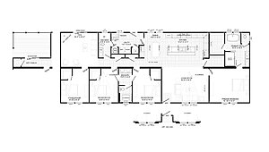 American Farm House / The Magnolia 73AFH32804AH Layout 135272