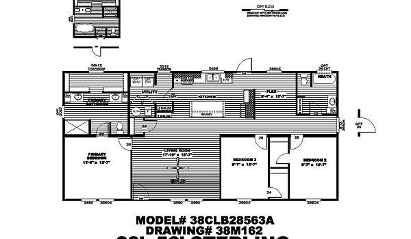 Clayton / Sterling Anniversary CLB28563AH Layout 89031