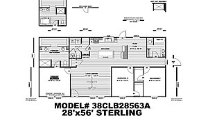 Clayton / Sterling Anniversary CLB28563AH Layout 89031