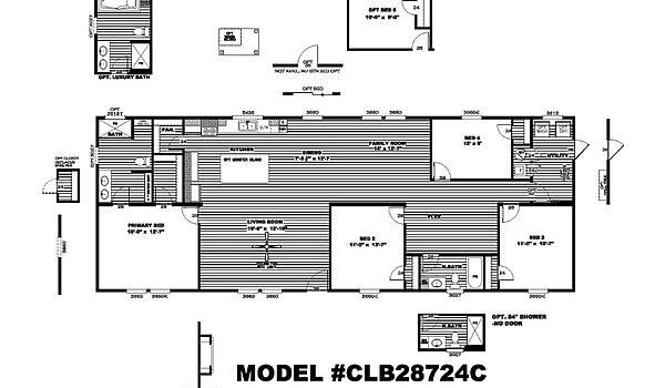 Clayton / El Sueno Breeze CLB28724CH Layout 89083