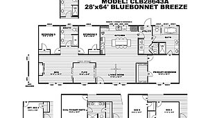 Clayton / Bluebonnet Breeze CLB28643AH Layout 127597