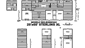 Clayton / Sterling Xl Anniversary CLB28683AH Layout 89108