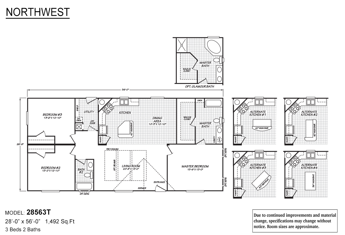 Northwest 28563T by Fleetwood Homes Woodburn