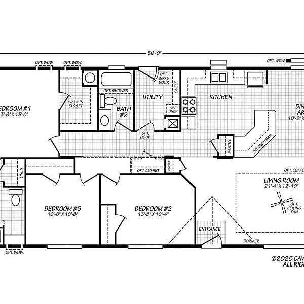 Evergreen / EV28563E Layout 64290