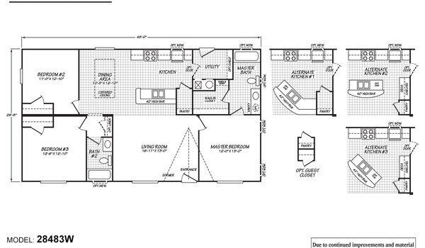 Waverly Crest 28483W by Fleetwood Homes Nampa - ModularHomes.com