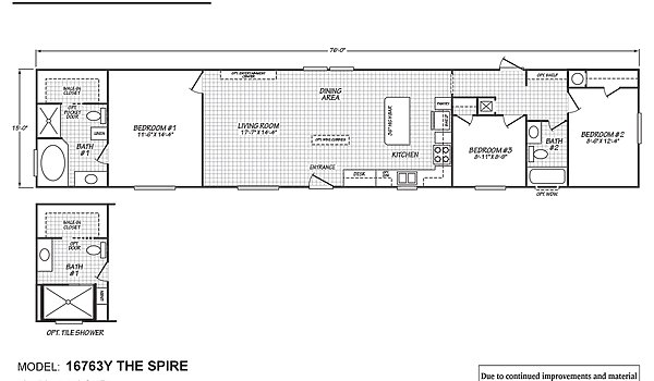 Broadmore Series / 16763Y The Spire Layout 12670