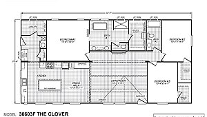SOLD / Waverly Crest Prestige 30603F The Clover Layout 35060