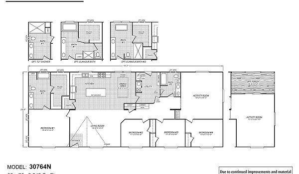 Prestige Series / 30764N-2 The Gold Fork Layout 72816