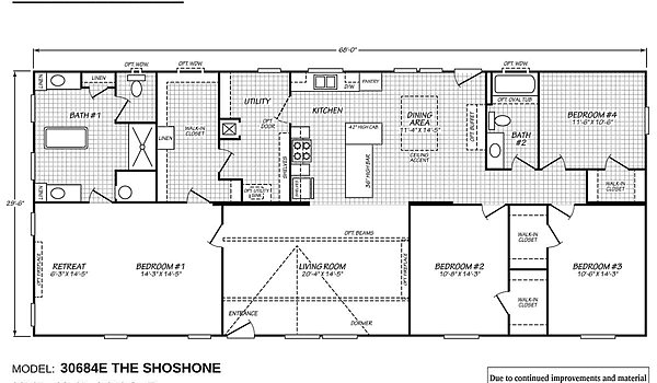 Prestige Series / 30684E The Shoshone Layout 88804