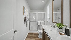 Pure Series / 24483P The Grace with Prow Porch and Tower Dormer Bathroom 135430