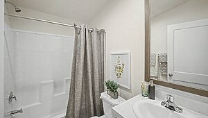 Pure Series / 24483P The Grace with Prow Porch and Tower Dormer Bathroom 135431