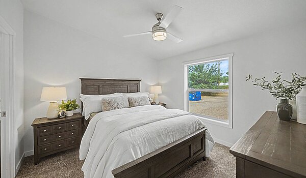 Pure Series / 24483P The Grace with Prow Porch and Tower Dormer Bedroom 135424