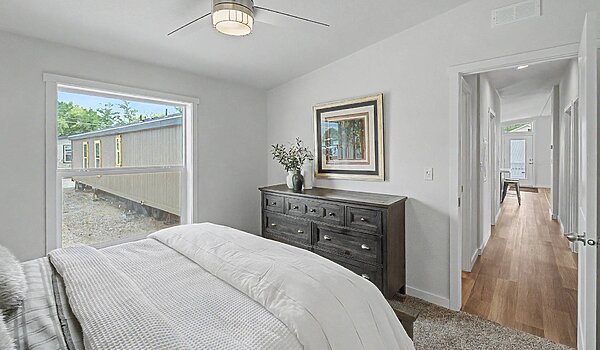 Pure Series / 24483P The Grace with Prow Porch and Tower Dormer Bedroom 135425