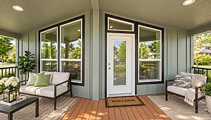 Pure Series / 24483P The Grace with Prow Porch and Tower Dormer Exterior 135416