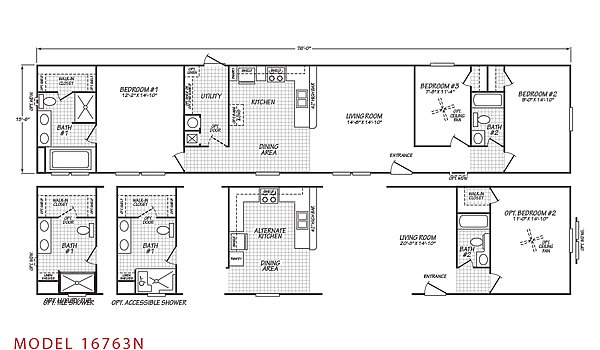 Weston / 16763N Layout 1164