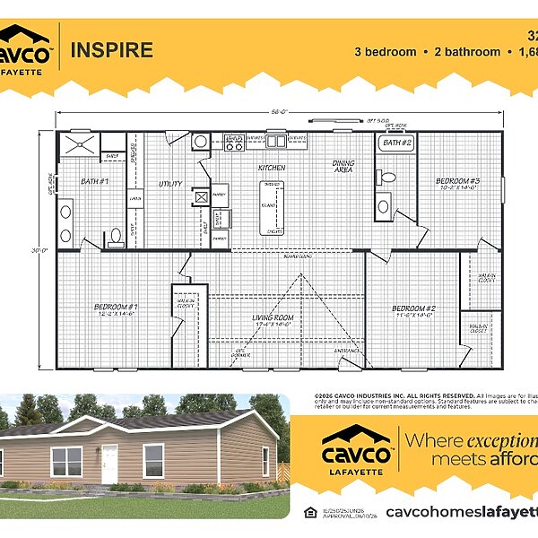 Inspire Series / Warrior 32563F Layout 10383